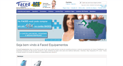 Desktop Screenshot of faced.com.br