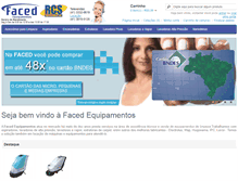 Tablet Screenshot of faced.com.br