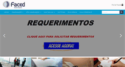Desktop Screenshot of faced.br