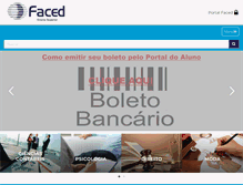 Tablet Screenshot of faced.br